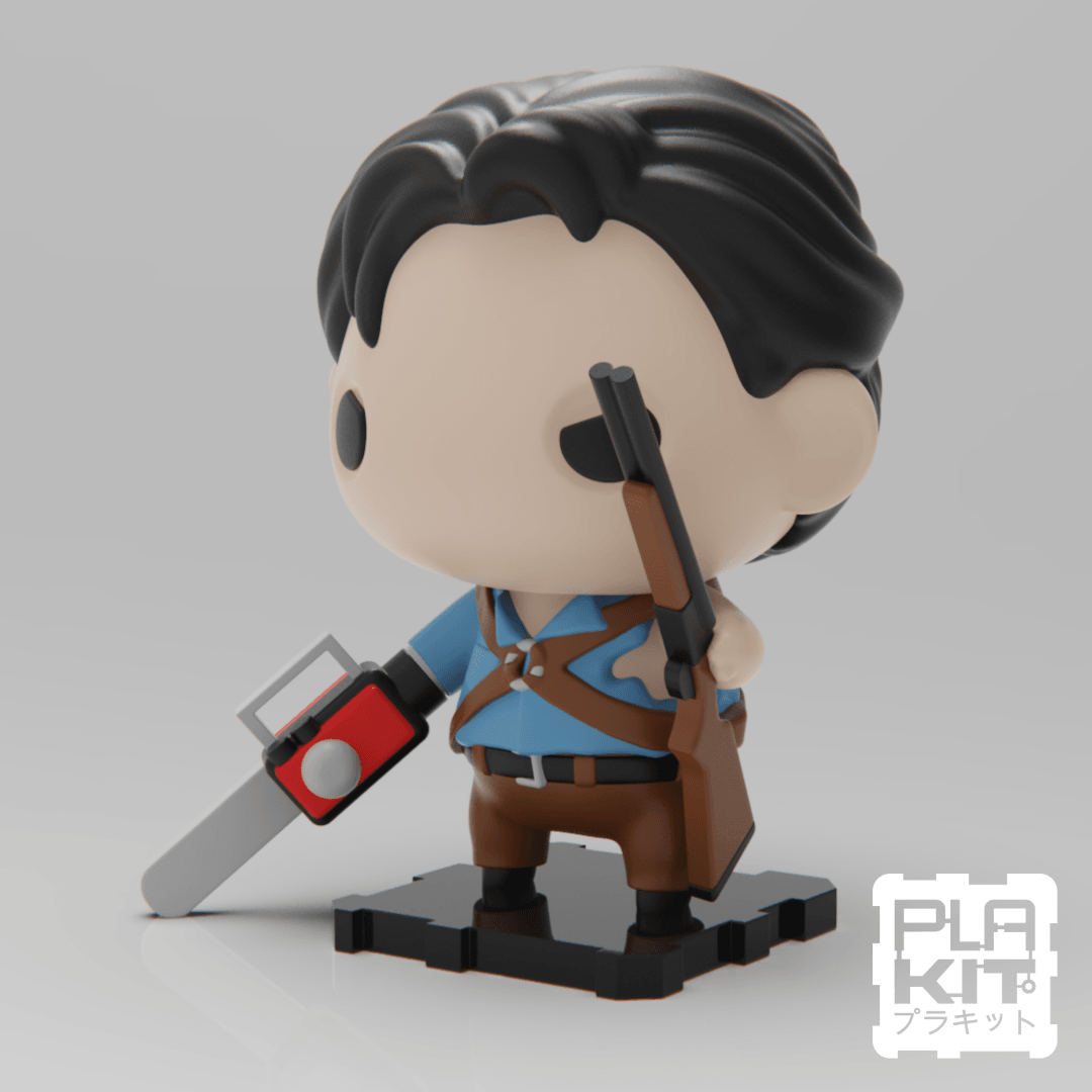 Free STL file Evil Dead ASH 😵 ・3D printable object to download・Cults